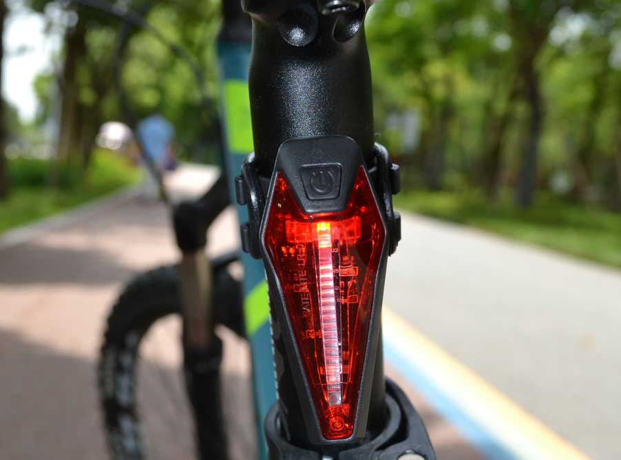 Sate-Lite bike rear light with Germany StVZO standard LR-01