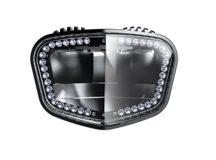 2019 sate-lite ECE R113 approved 1900 lumens super-bright headlight IPX6 waterproof 40 LEDs automotive daytime running light